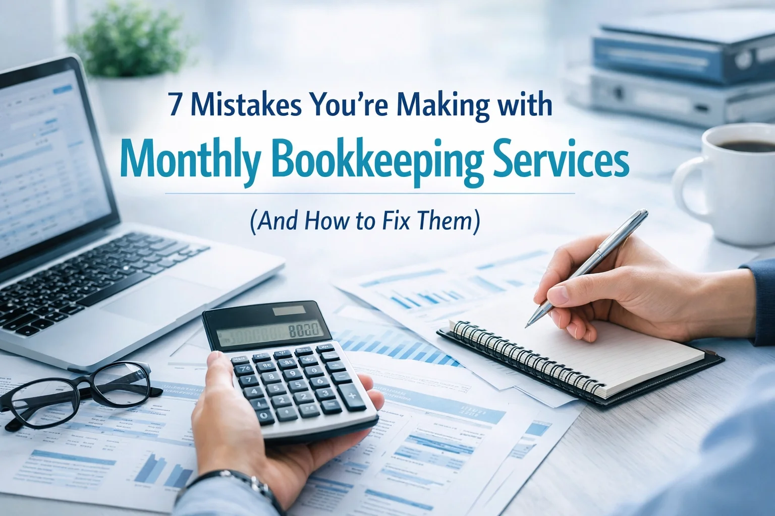 7 Mistakes You're Making with Monthly Bookkeeping Services (And How to Fix Them)