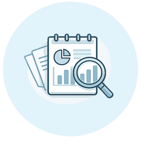 Monthly, quarterly, and annual reporting with in-depth analysis to provide actionable business insights.