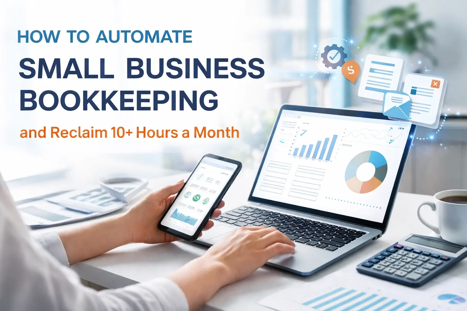 How to Automate Small Business Bookkeeping and Reclaim 10+ Hours a Month