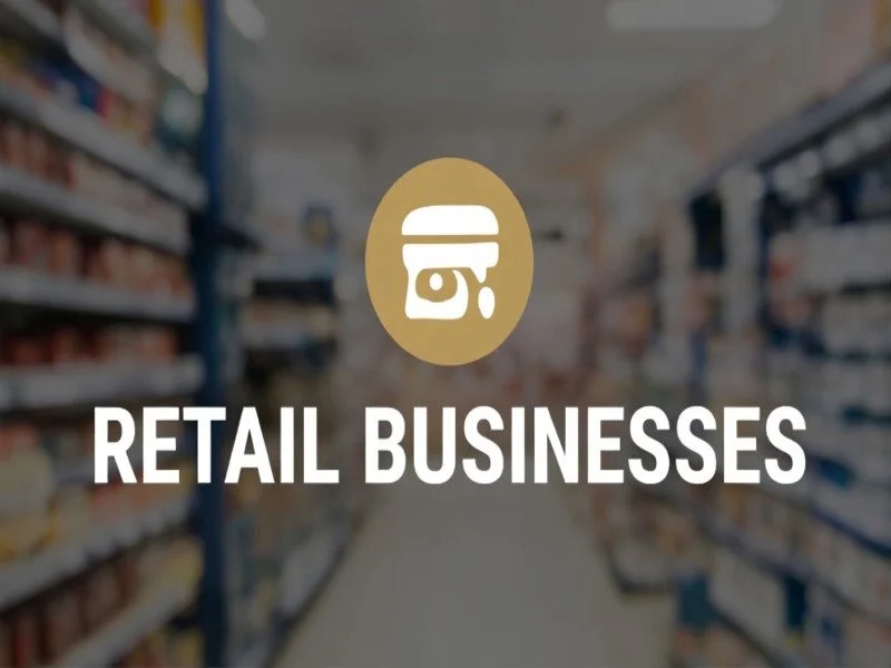 Interior of a retail store aisle representing point-of-sale reconciliation and cash flow management for small businesses.