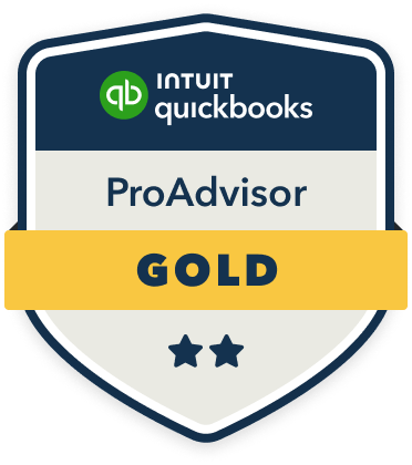 QuickBooks Online ProAdvisor Gold Tier Badge