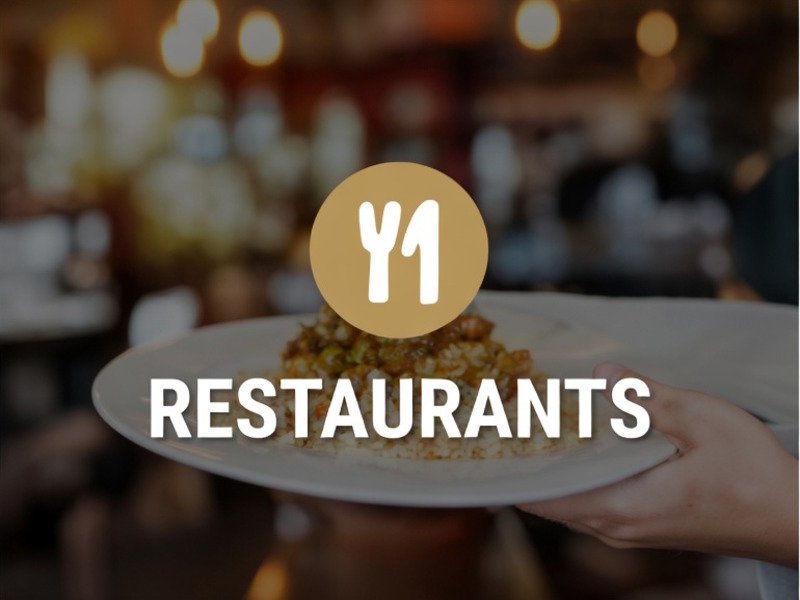 A gourmet plated meal representing sales tax filing and inventory management for restaurants and cafes.