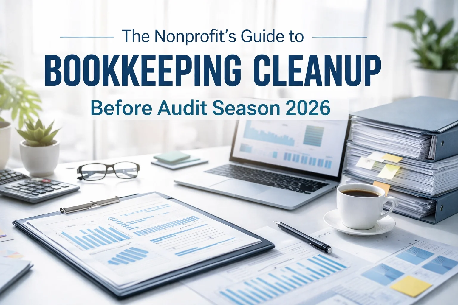 The Nonprofit's Guide to Bookkeeping Cleanup Before Audit Season 2026