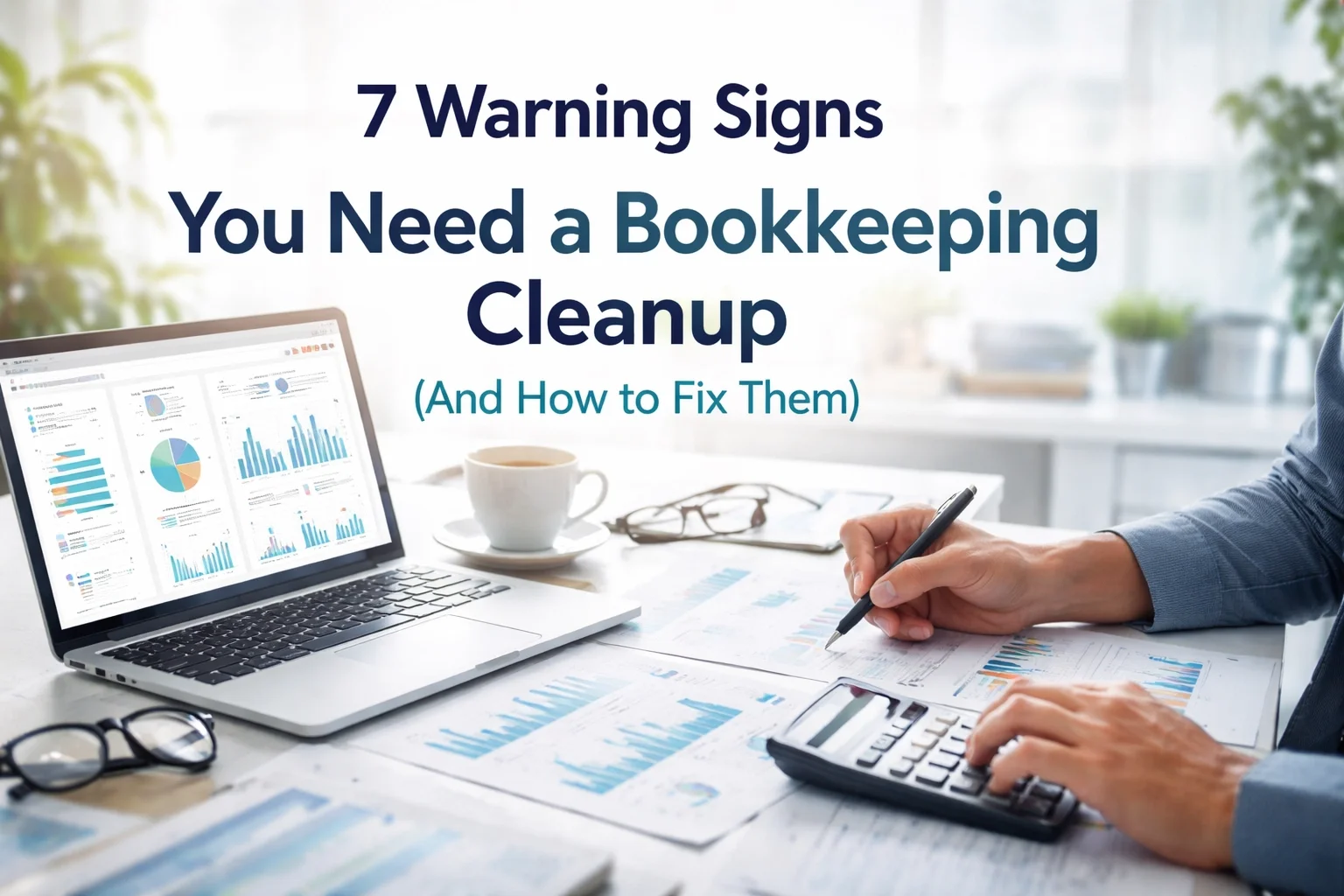 7 Warning Signs You Need a Bookkeeping Cleanup (And How to Fix Them)