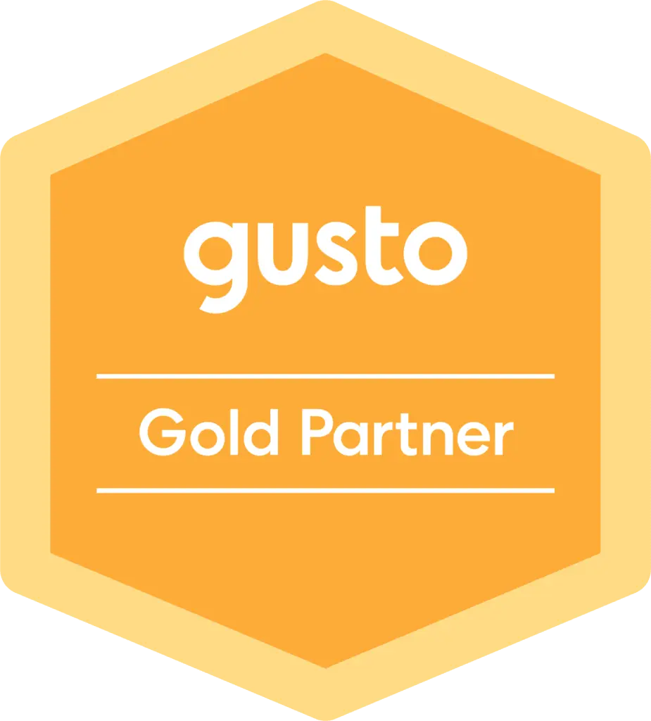 Certified Gusto Payroll Knowledgeable Partner Badge