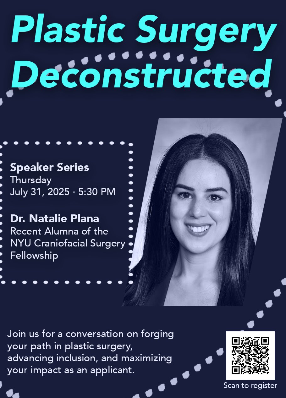July Webinar Announcement! Forging a path in Plastic Surgery with Dr. Natalie Plana