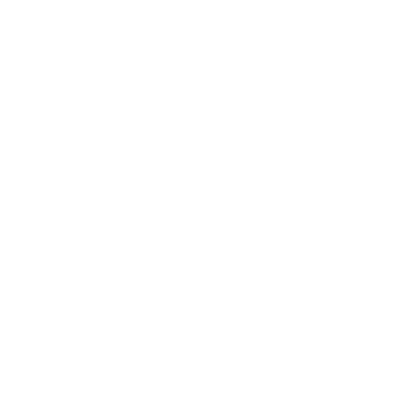 Magnifying glass icon with a black background.