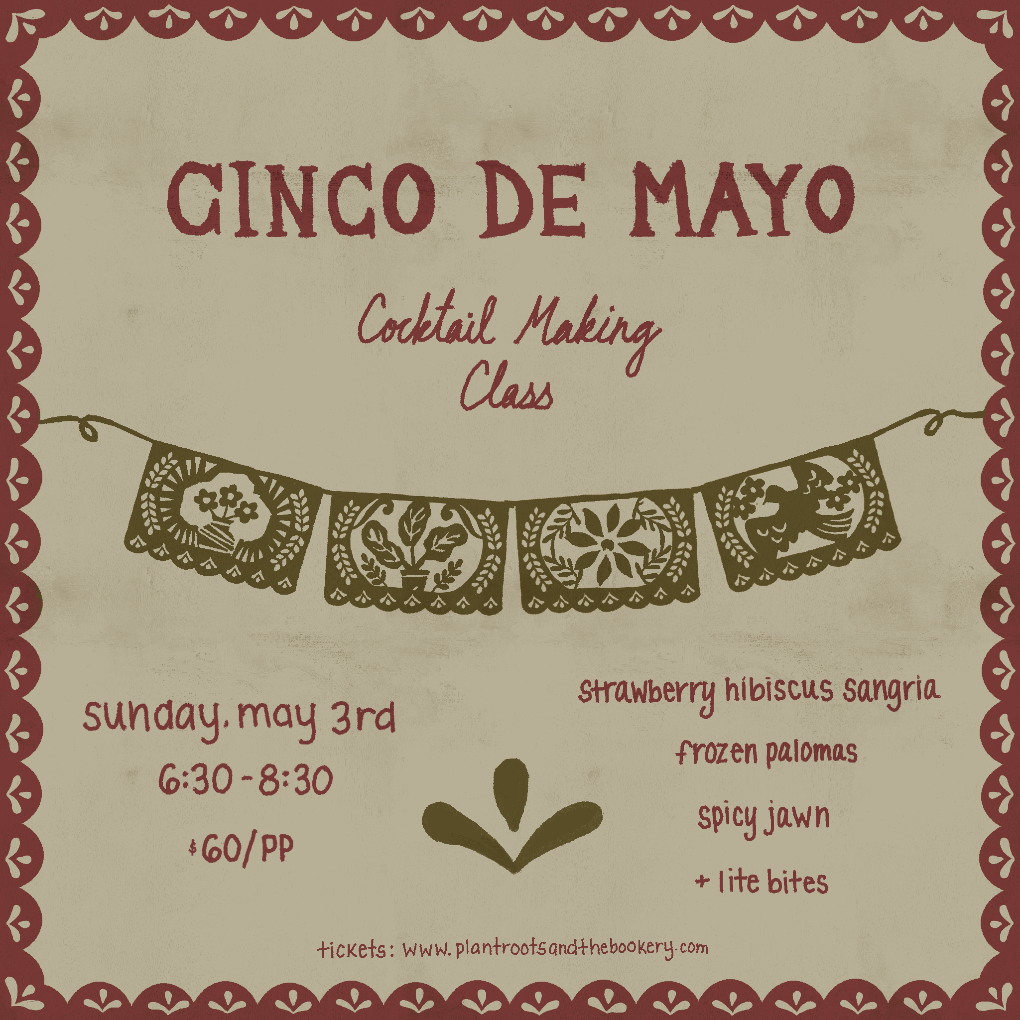 Cinco de Mayo Magic Cocktail Making Workshop