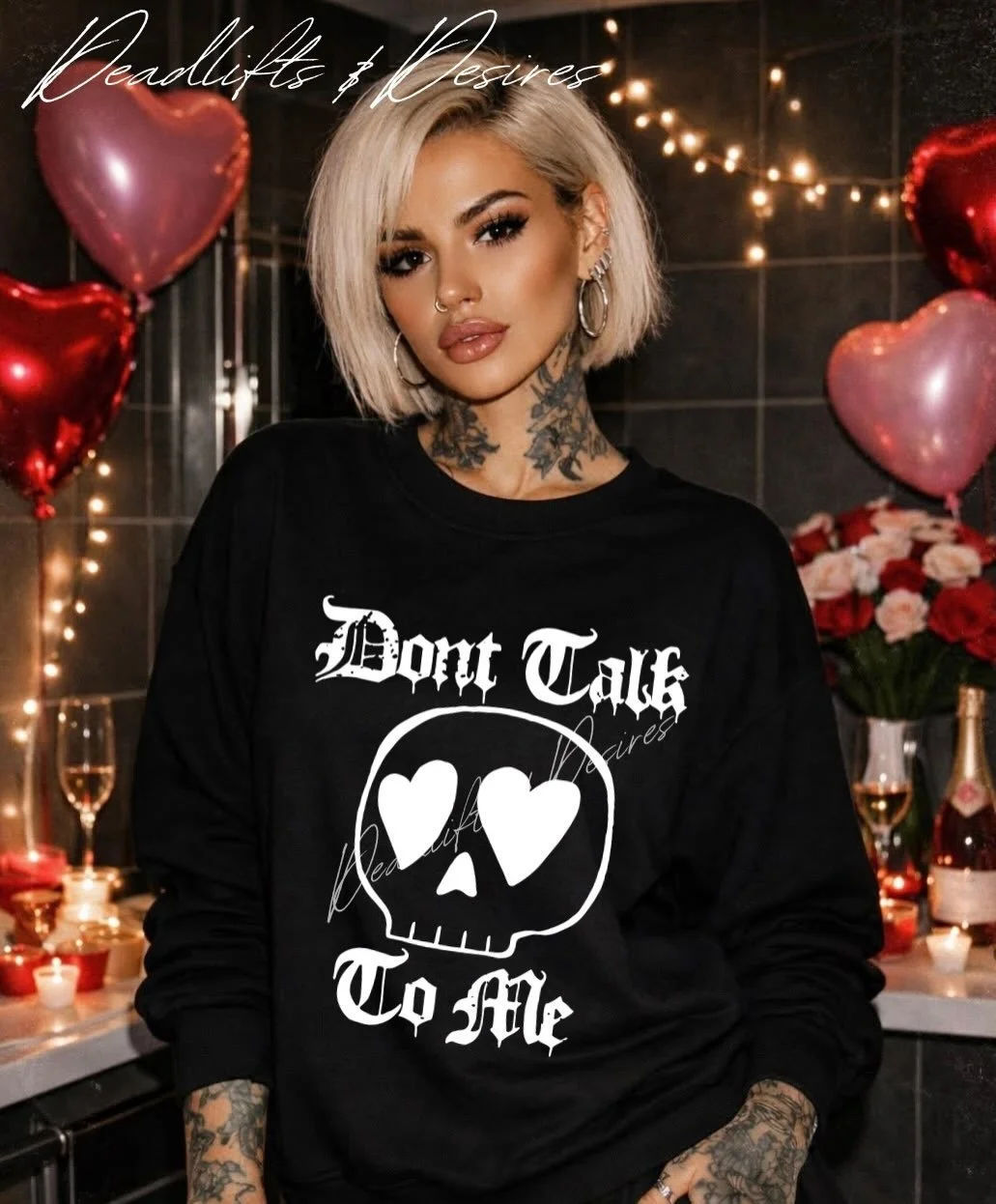 Don&rsquo;t talk to me 🥰🖤❤️