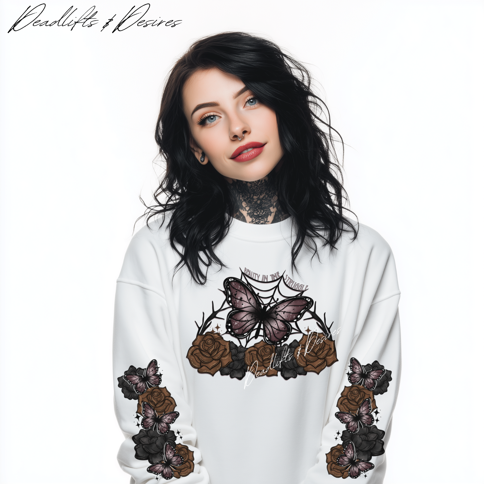 Floral Beauty Crewneck