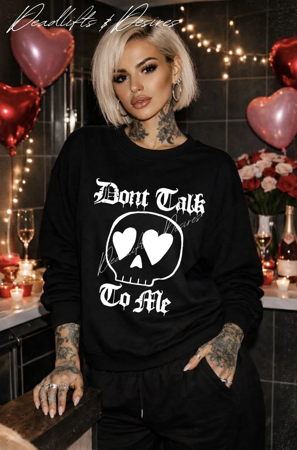Don’t Talk To Me Crewneck