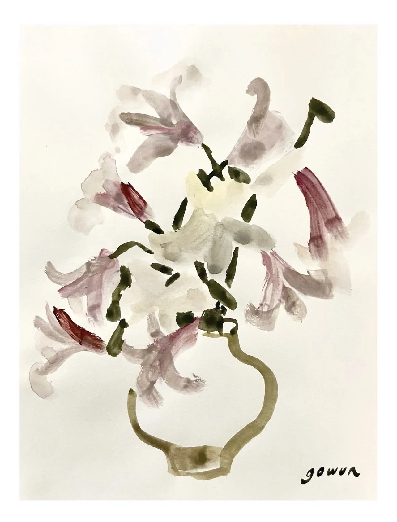 "Pink Lilies"