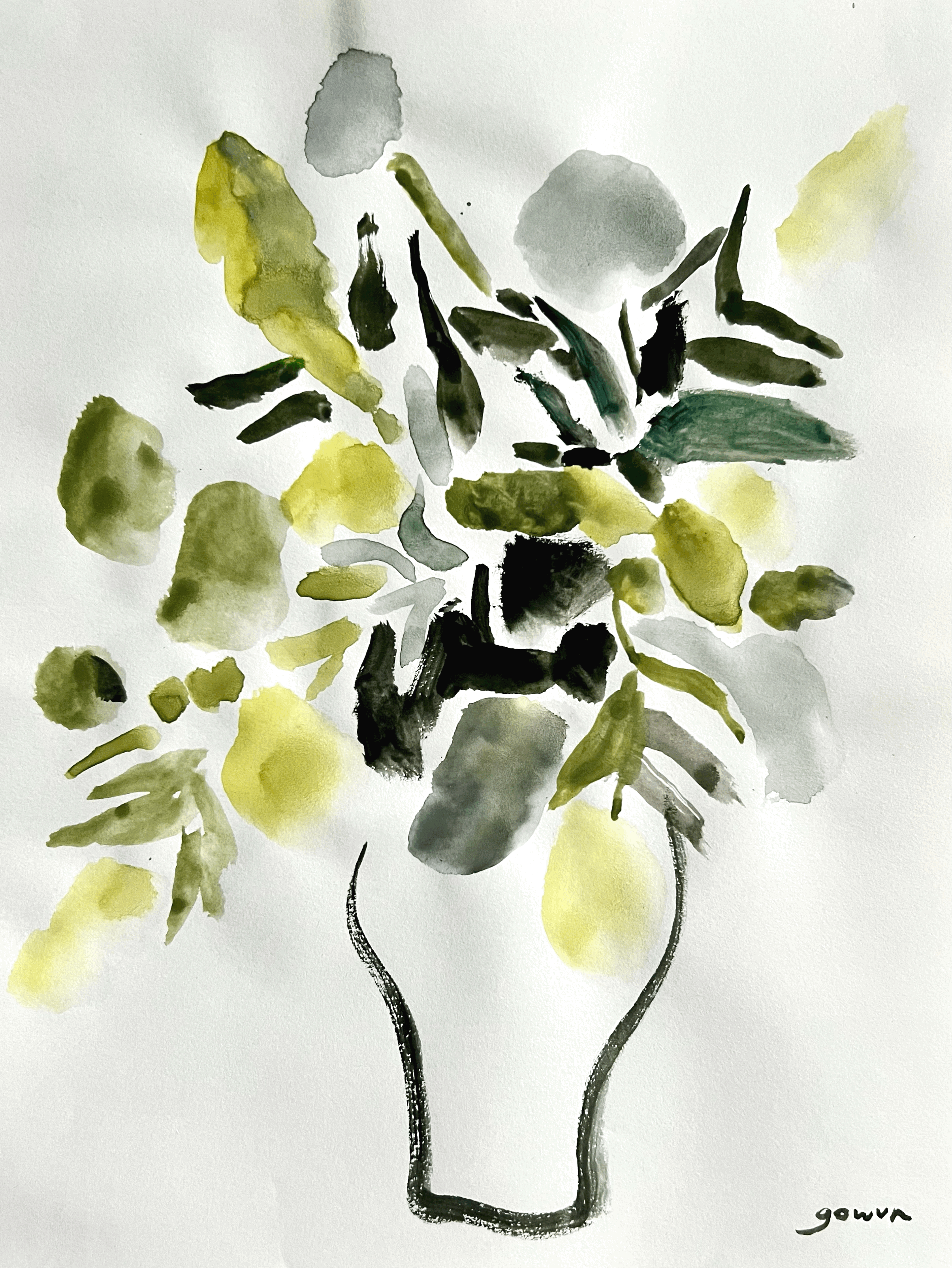 "Yellow Blooms"