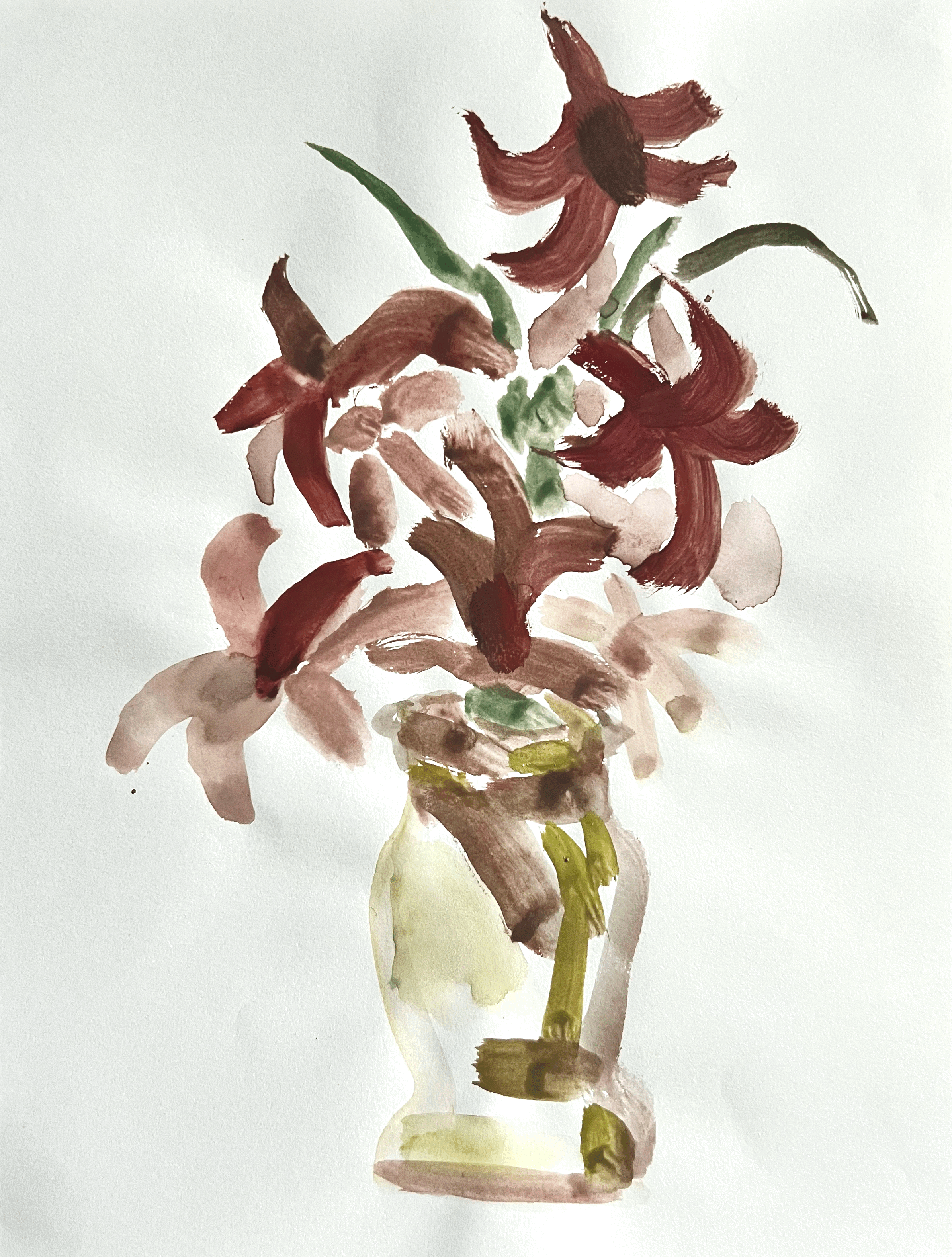 "Maroon Blooms"