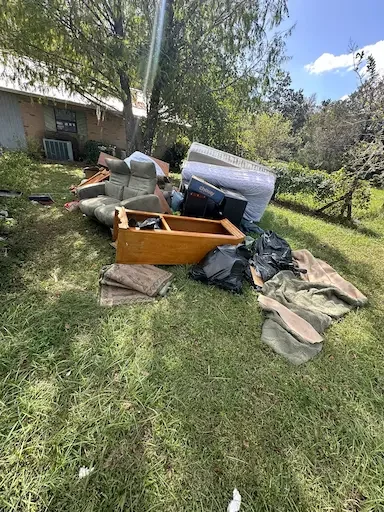 Single couch pickup in Spring Hill, FL by Five Alarm Dumpsters during a same-day junk removal service