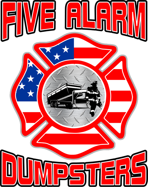 Five Alarm Dumpsters logo