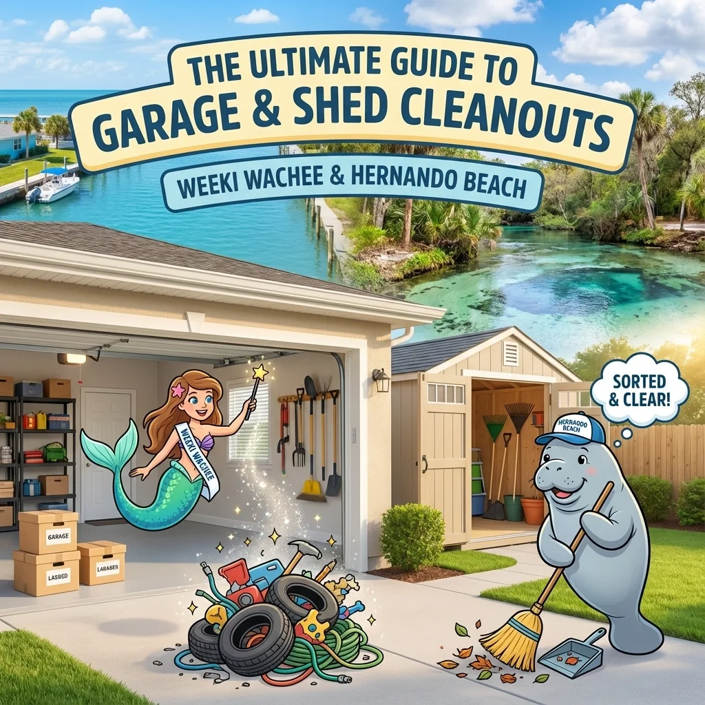 The Ultimate Guide to Garage &amp; Shed Cleanouts in Weeki Wachee and Hernando Beach