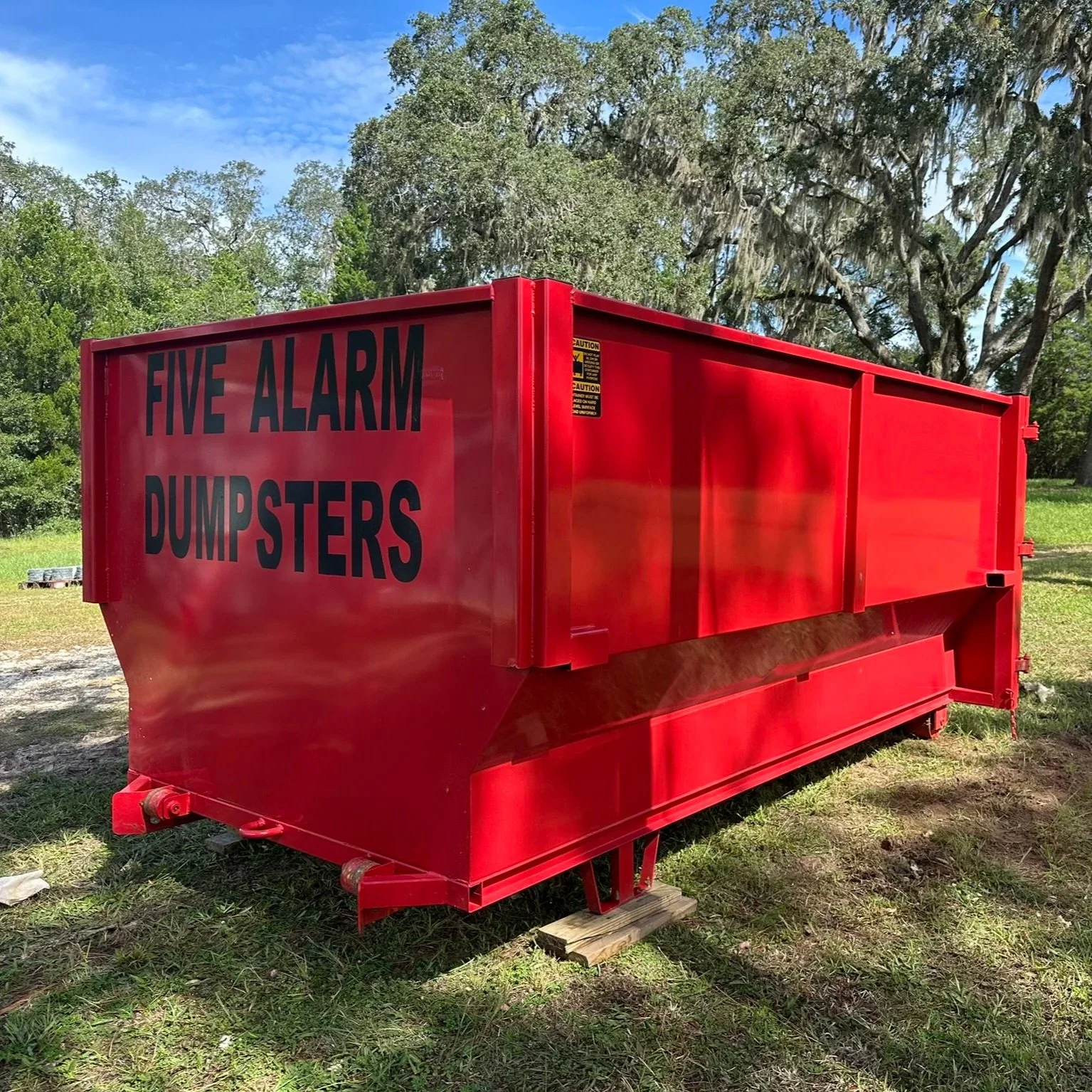 16-yard roll-off dumpster rental for household and construction debris in Hudson, Florida