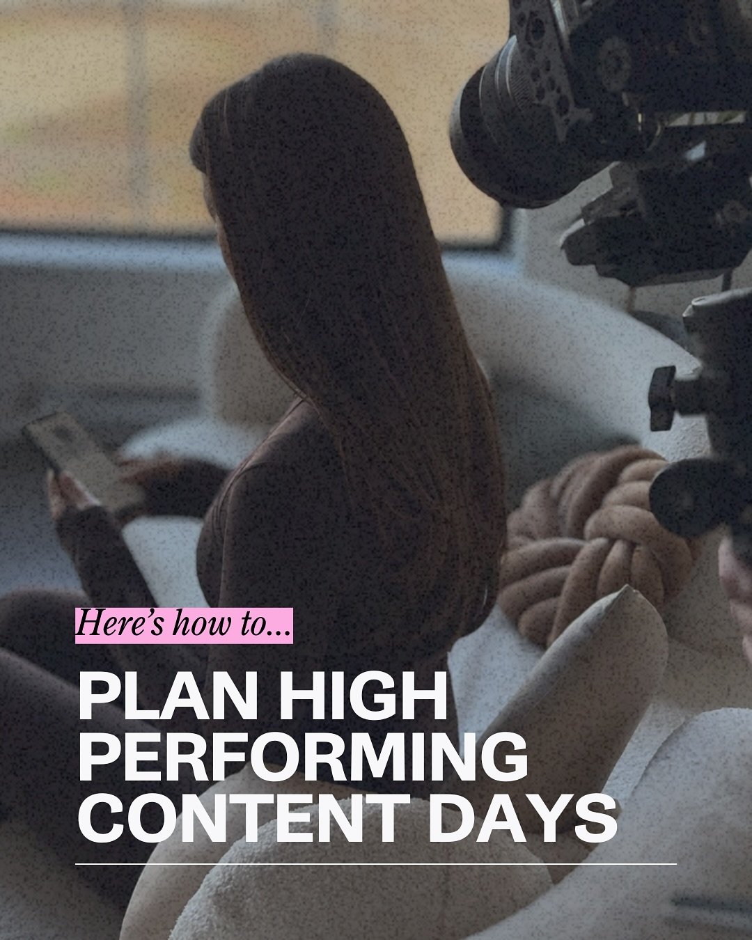 If you want to market your business across social media, consistent, high-value video content isn&rsquo;t a nice-to-have anymore, it&rsquo;s a necessity.
A well-planned shoot day should give you an entire bank of content that you can use again (and a