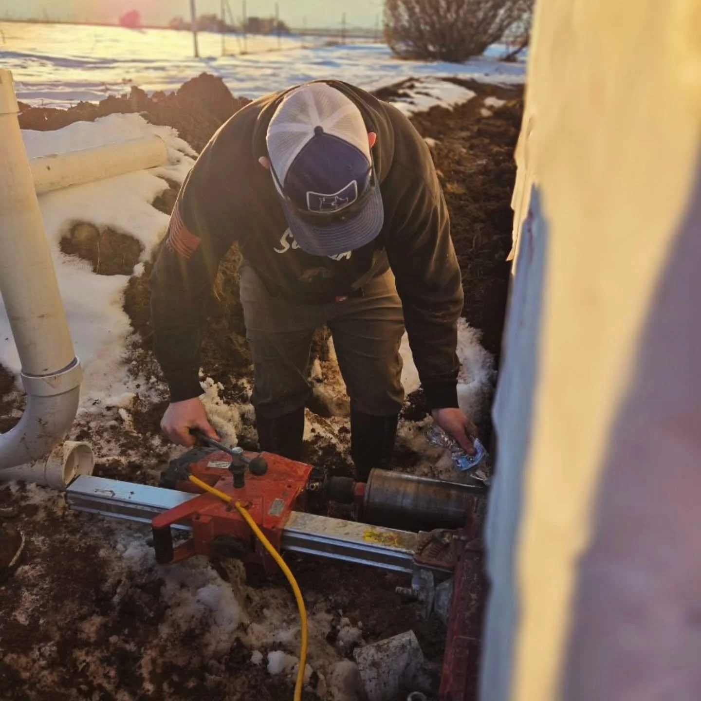 Precision is key on this core drill job, our guys nailed it! 

#coredrilling #septic #septicsystem #plumbingserviceandrepair #newconstructionhome