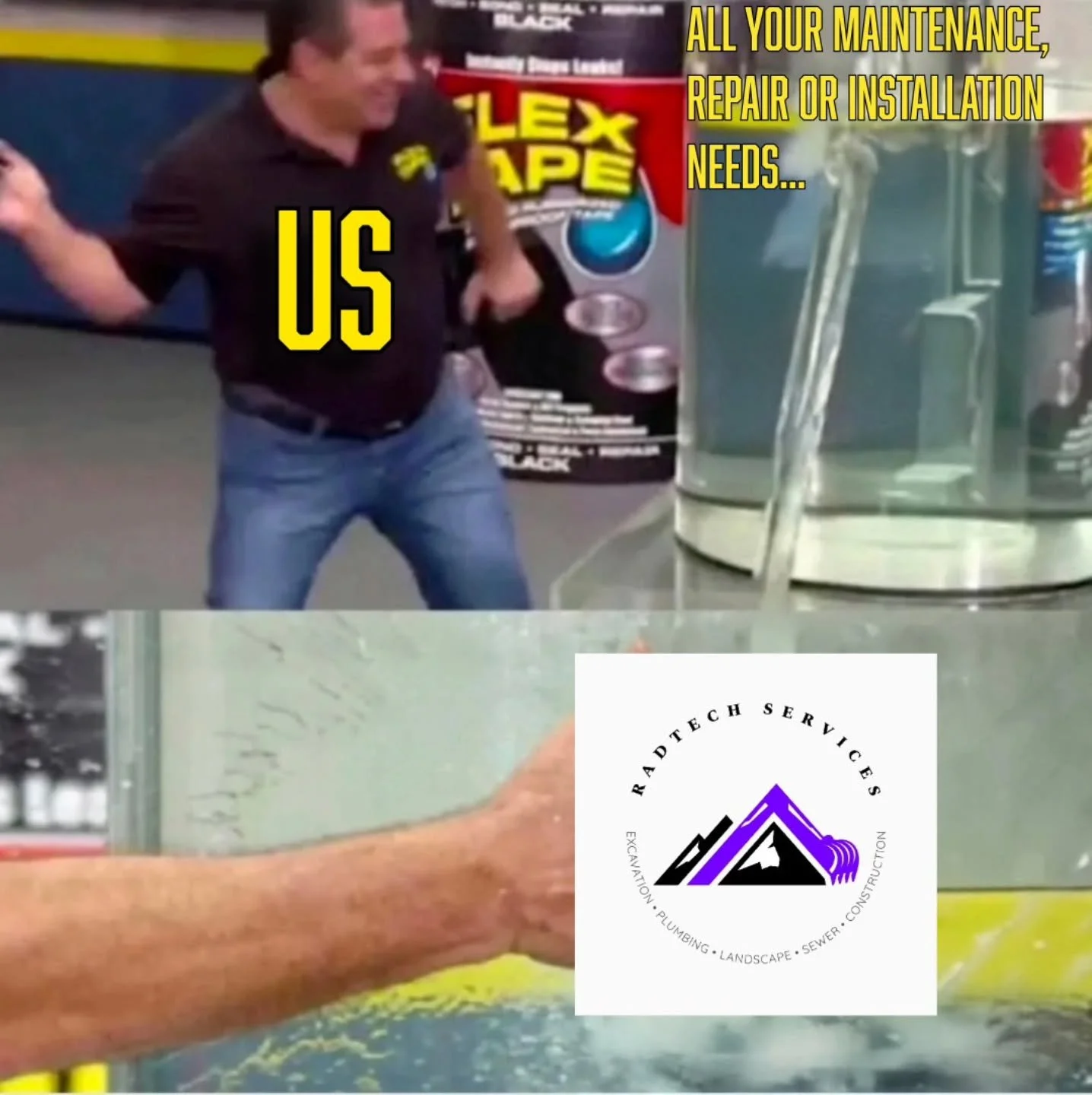 Save yourself the hassle of hiring multiple companies when issues arise!

We're proud to provide you with top-tier solutions from project start to finish 🙌 🏁

#doitall #doitbest #radtechservices #qualitycomesstandard