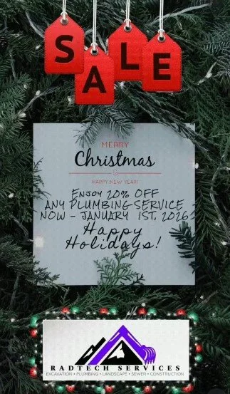 HOLIDAY DISCOUNT ON PLUMBING SERVICES AND REPAIRS