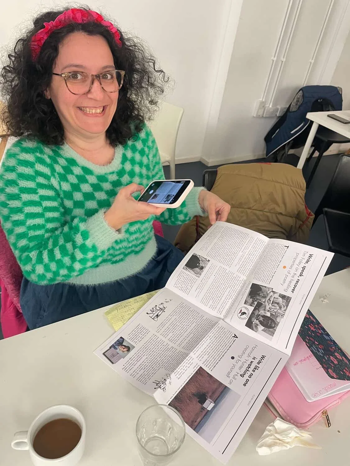 My first time being published in print!