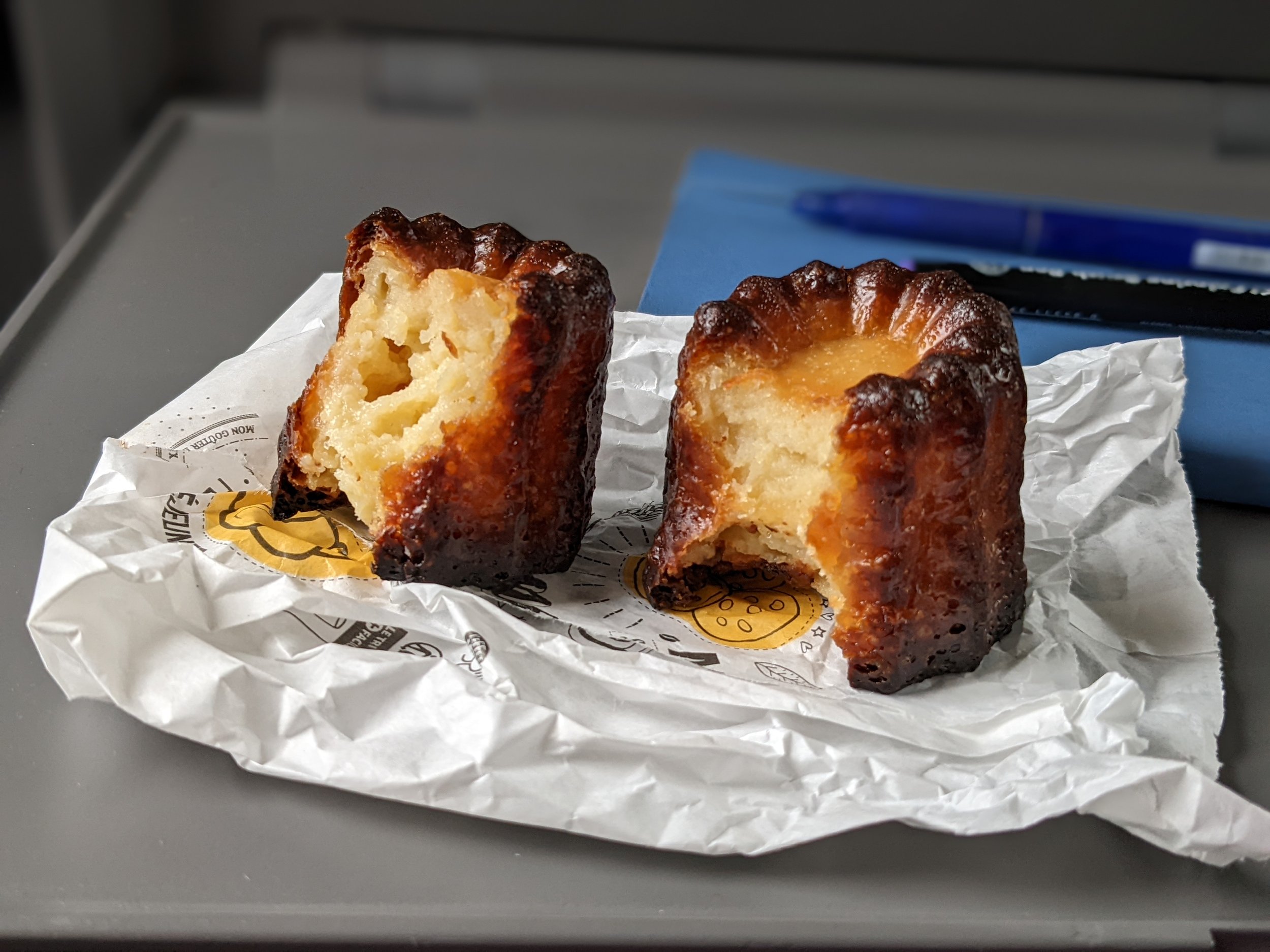 one more canelé for the train
