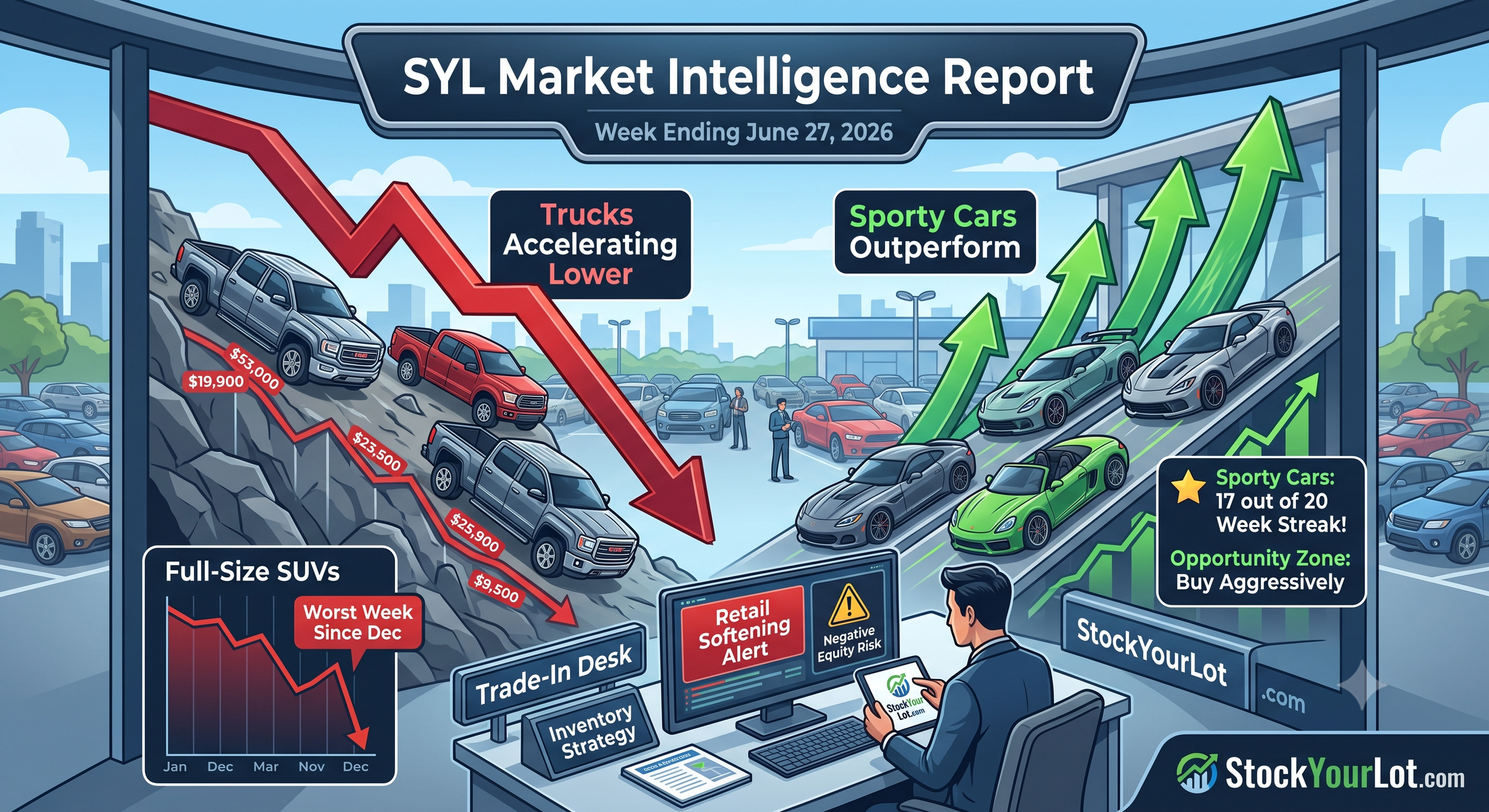 Wholesale Softening Deepens — Market Update 7/6/2026