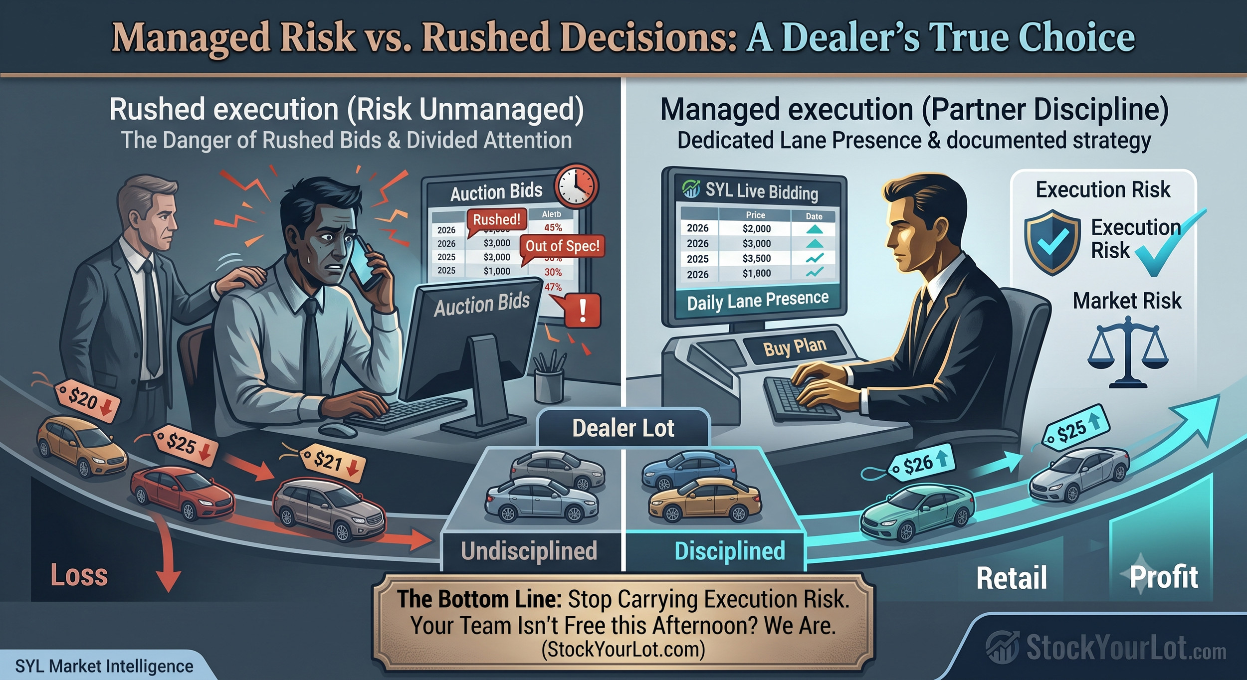 You're Already Carrying the Risk. The Question Is Who's Managing It.