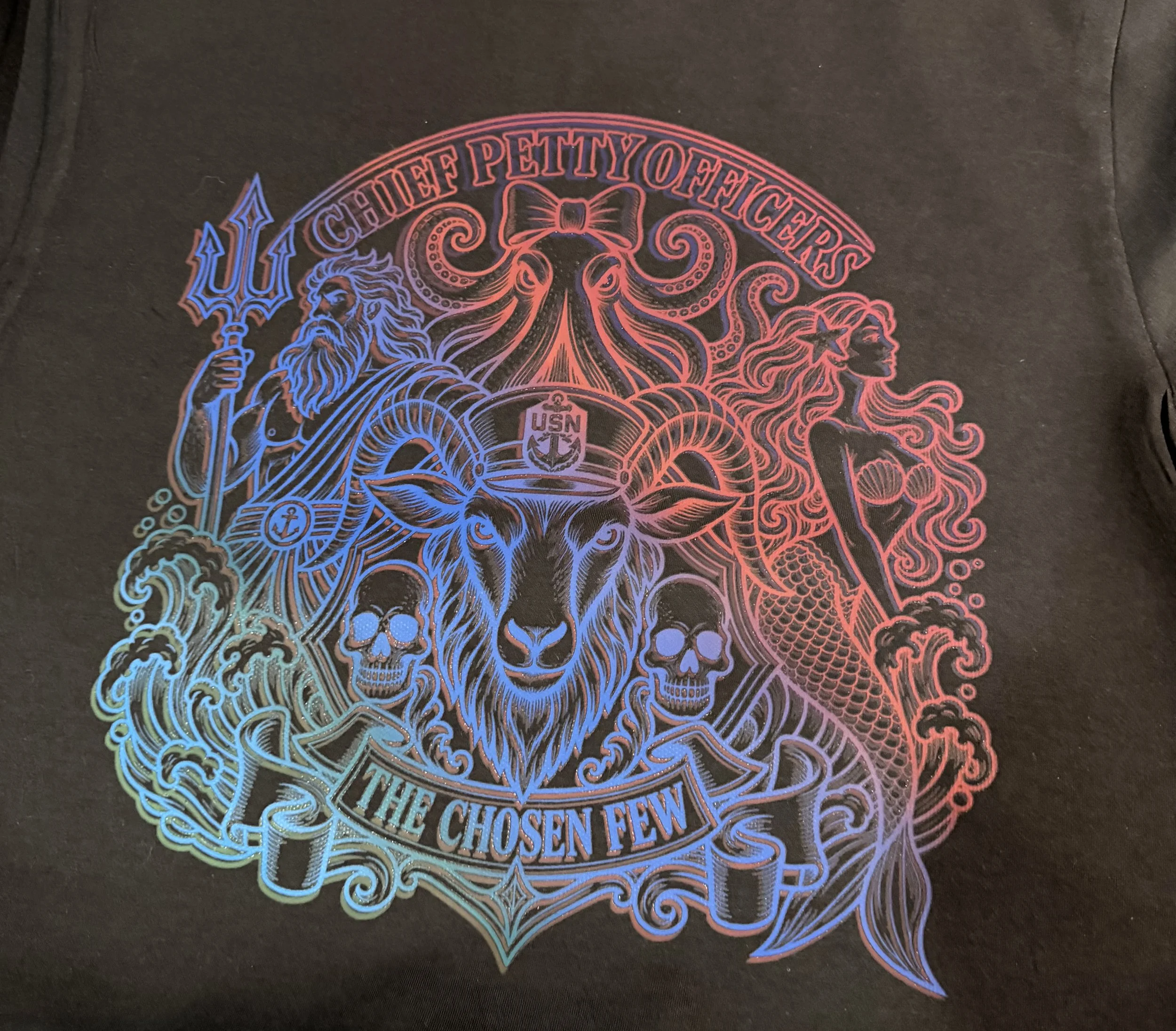 Navy Chief Hoody Mermaid