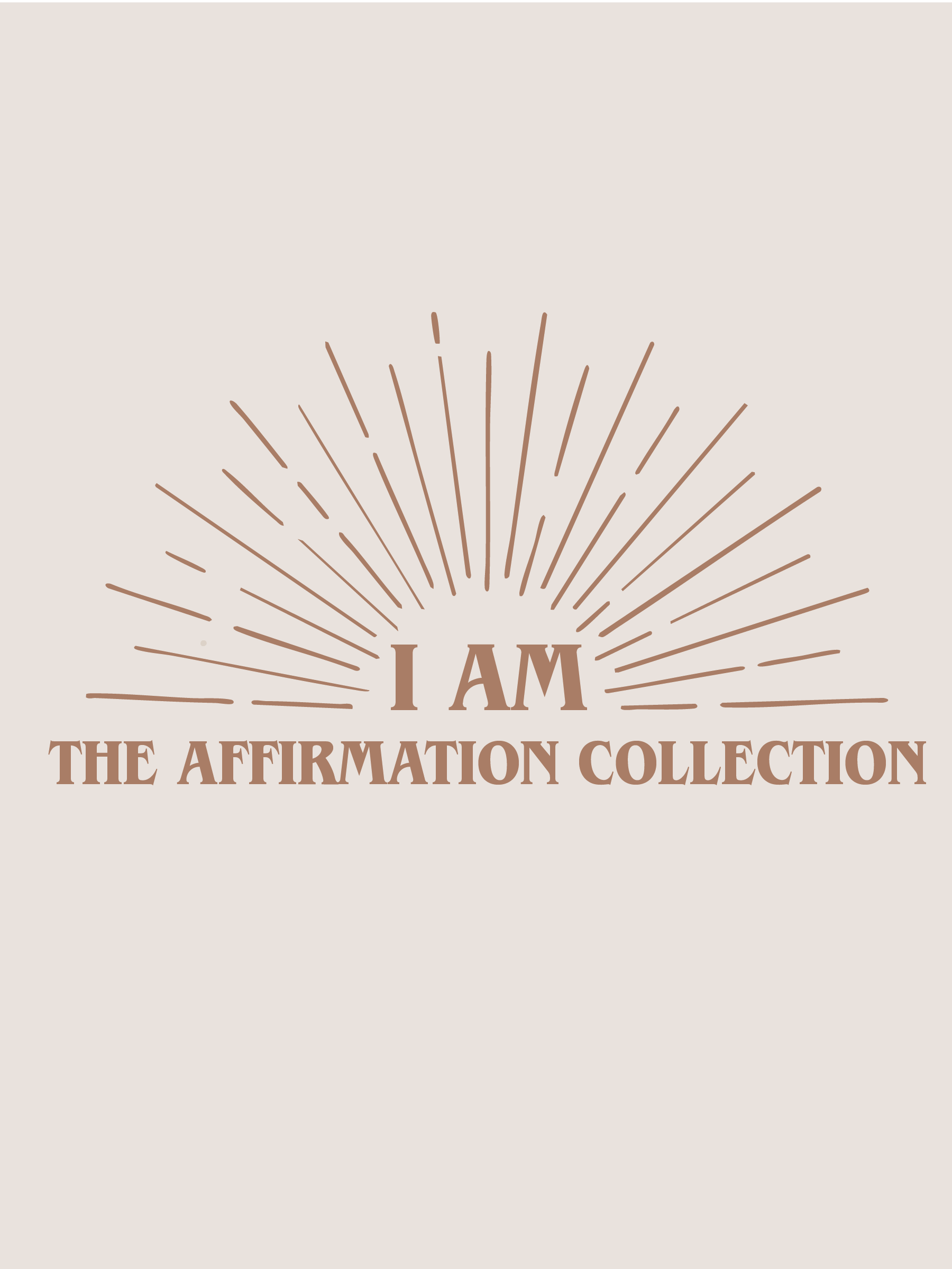 Graphic showing available affirmation options for personalized hand-stamped jewelry. Choose from empowering words like 'Loved', 'Brave', 'Enough', and more for custom silver necklaces and gifts