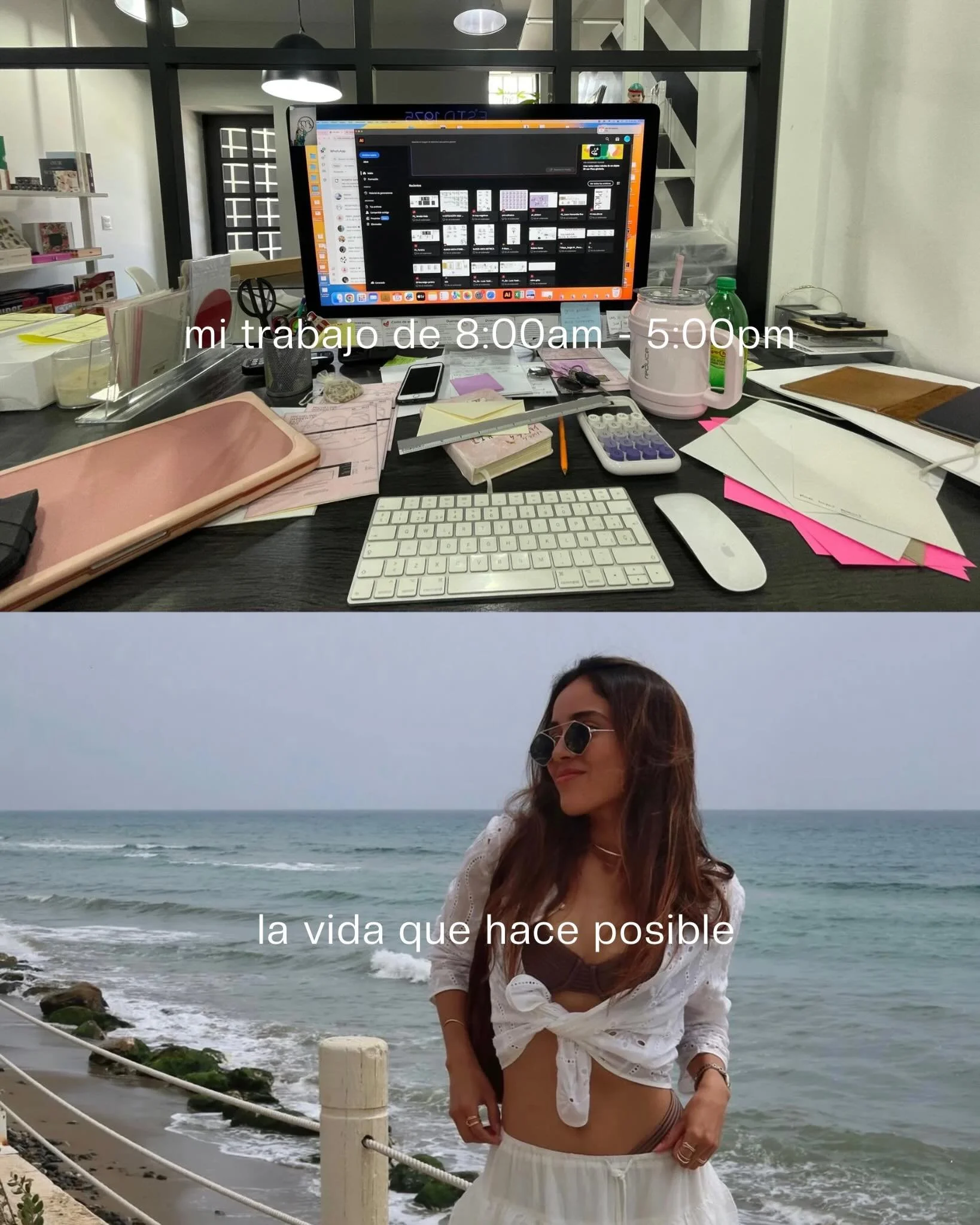 Todo suma para algo bonito.