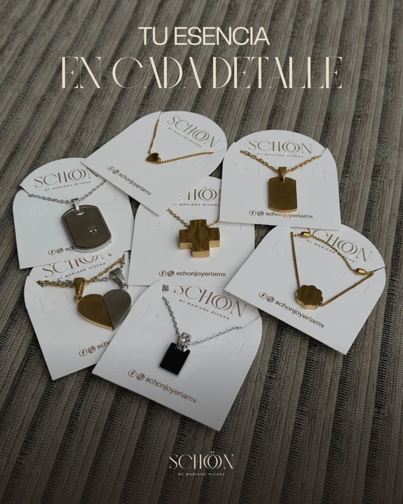 Personaliza una pieza que tambi&eacute;n cuente tu historia ⭐️

Iniciales, fechas y detalles hechos para ti.