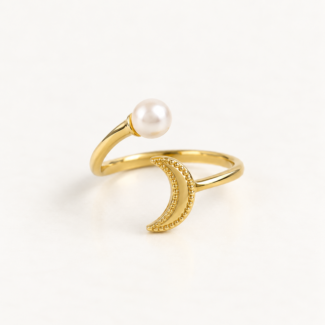 Anillo Luna Perla