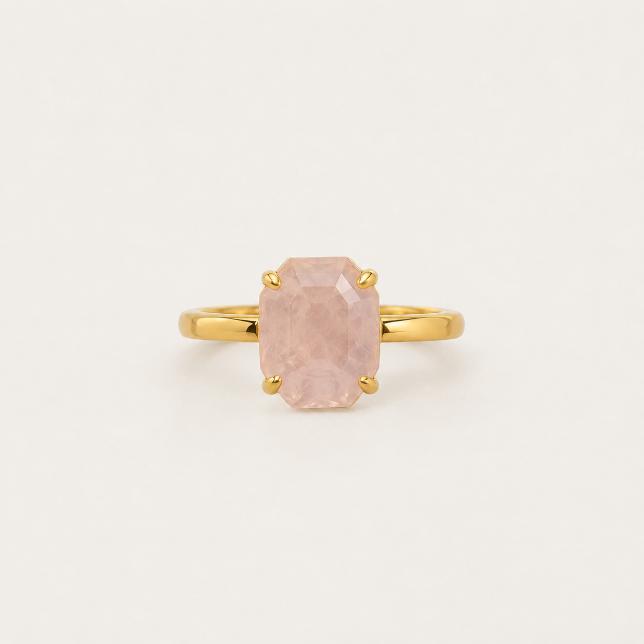 Anillo con cuarzo