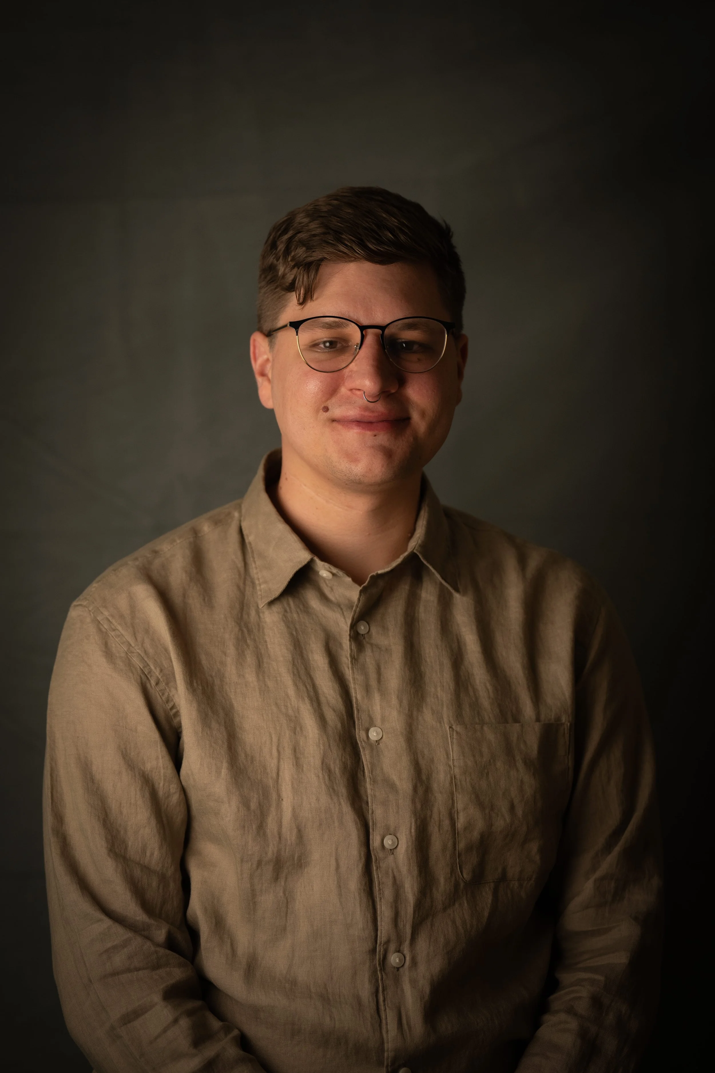 Professional Headshot of Garret Patterson, Psychology today, therapist headshot
