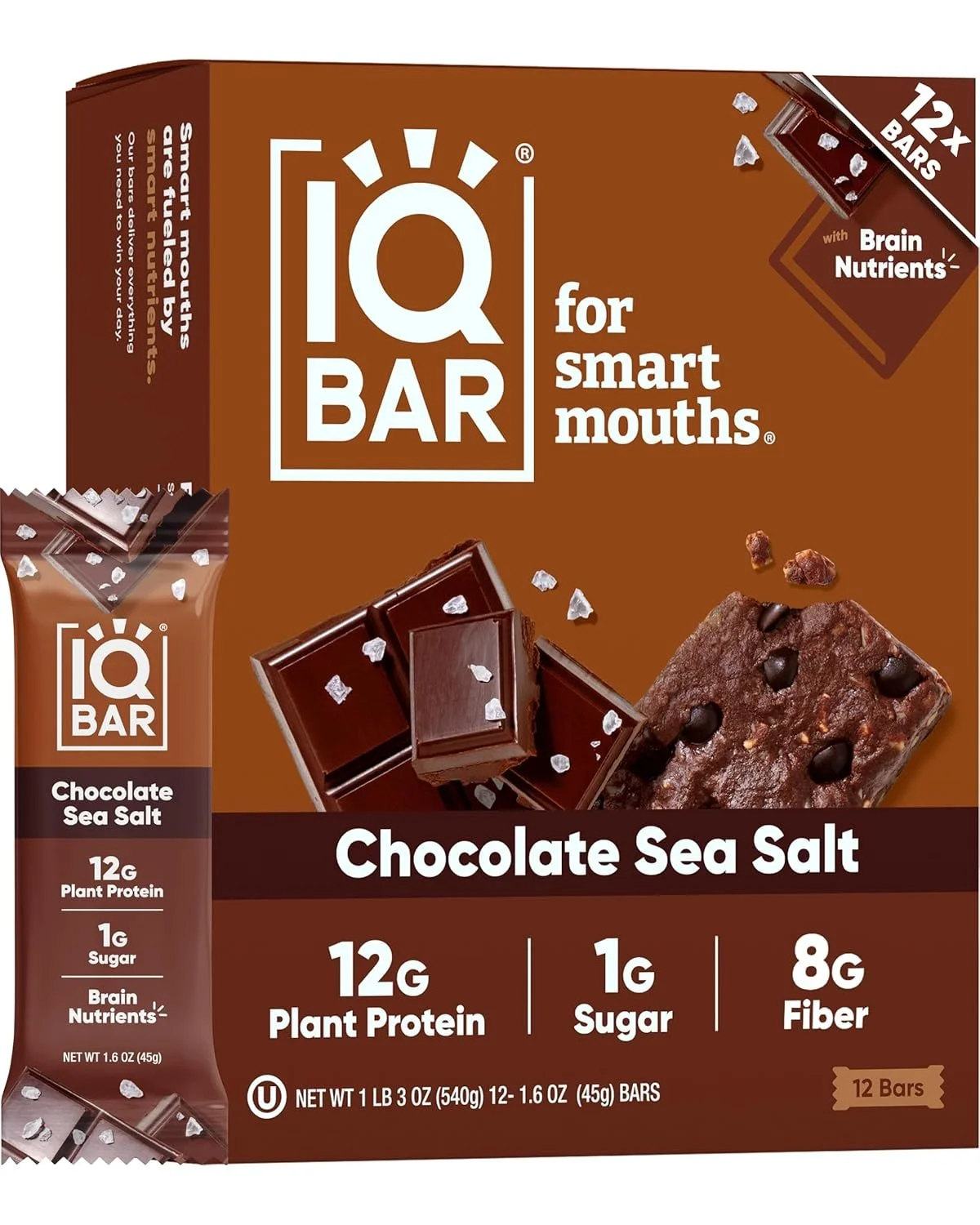 Amazon Keto IQbars Chocolate