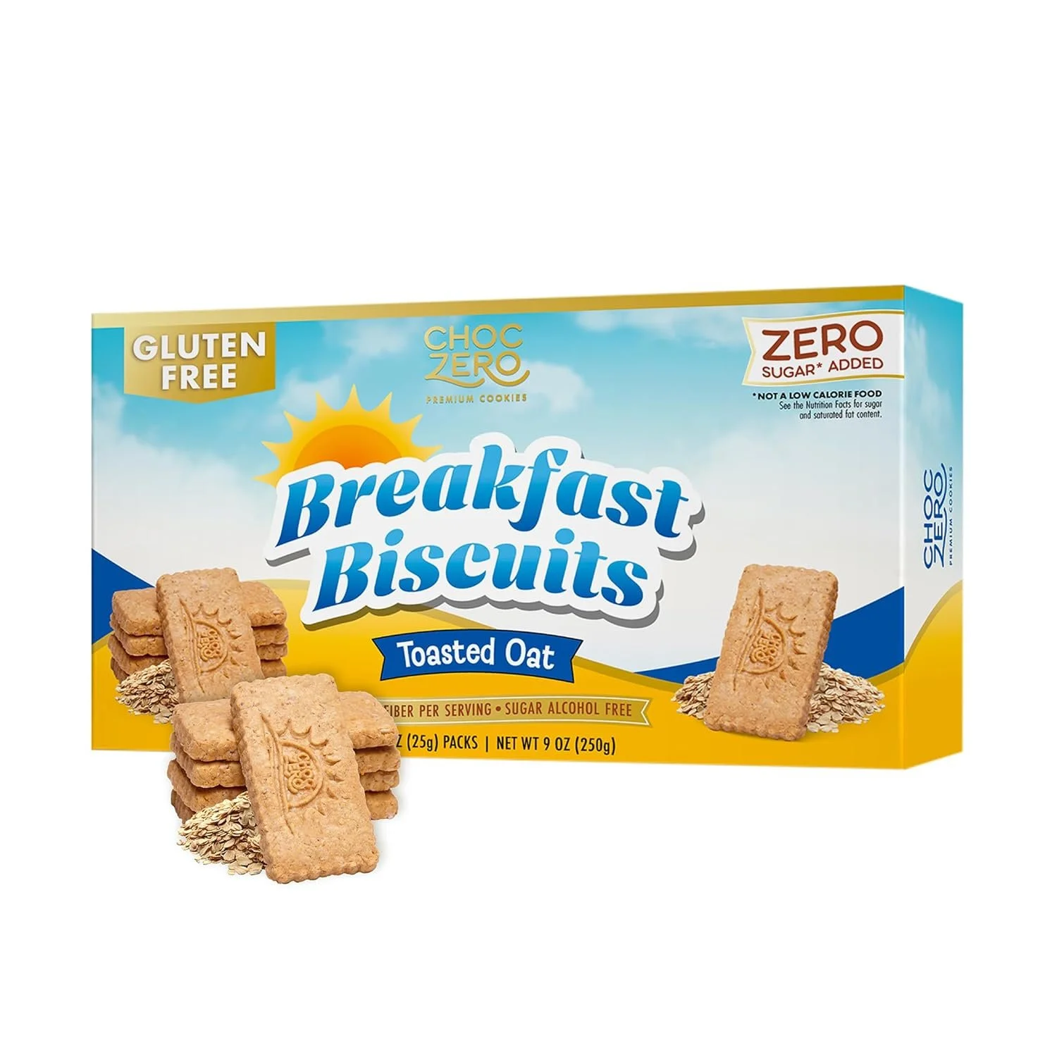 Amazon Keto ChocZero Breakfast Biscuits Toasted Oat
