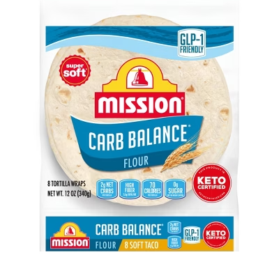 Target Keto Mission Low Carb Flour Tortillas
