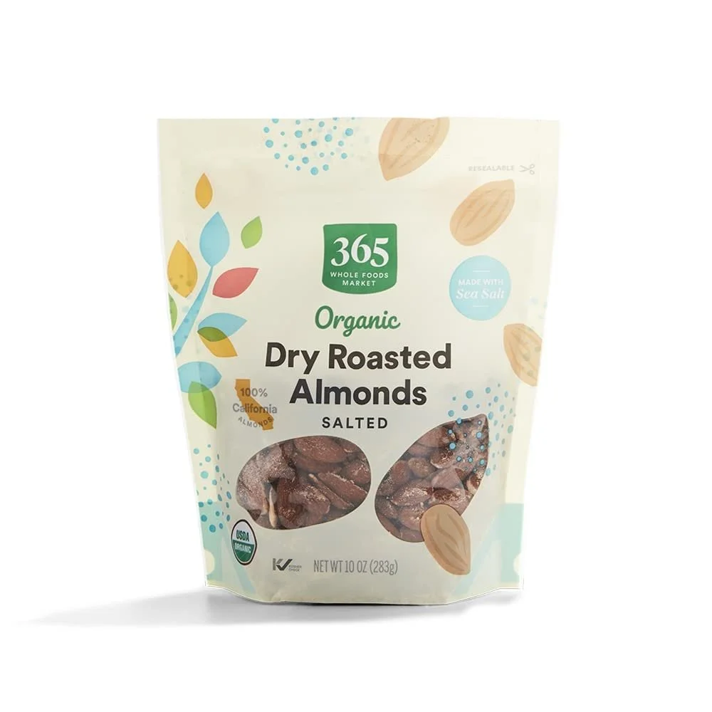 Whole Foods Keto Organic Roasted Almonds