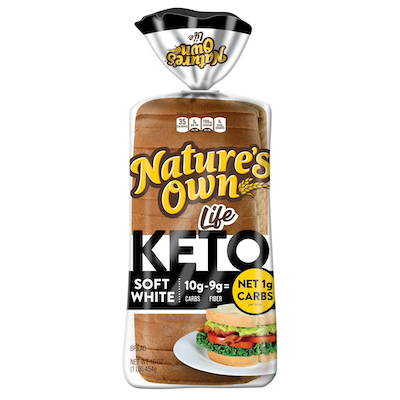 Walmart Keto Nature's Own White Bread