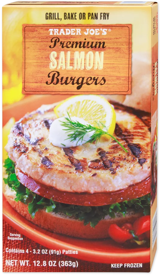Trader Joe's Keto Salmon Burgers