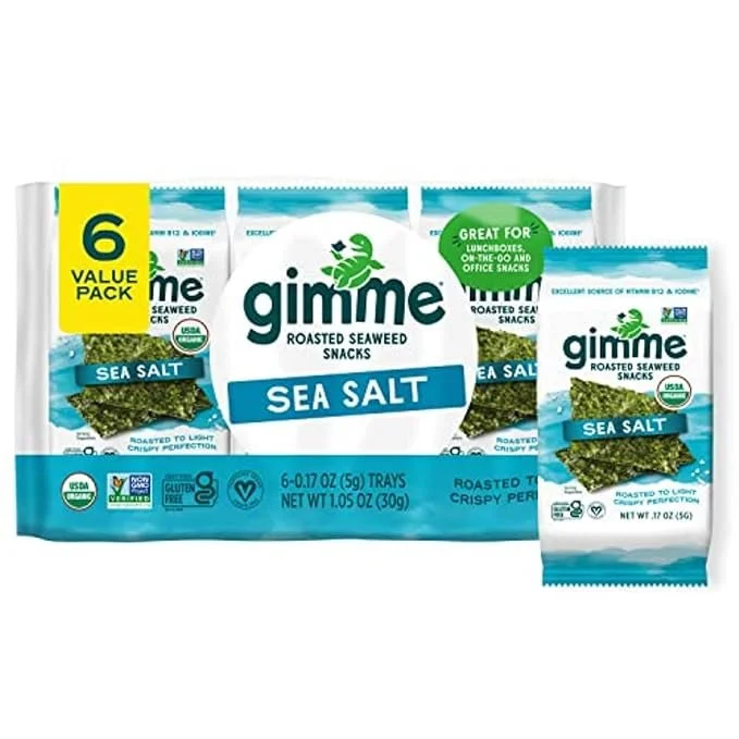 Amazon Keto Gimme Seaweed Snacks