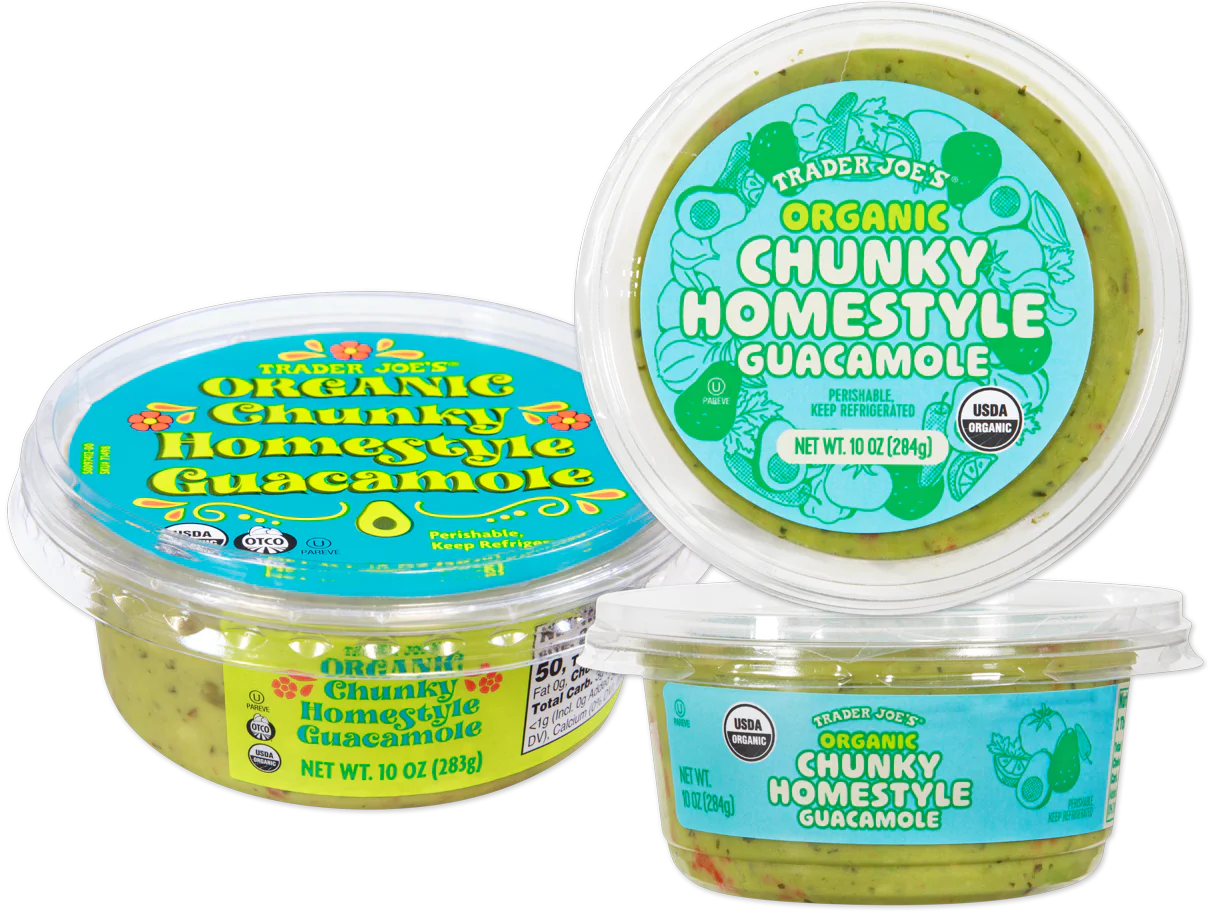 Trader Joe's Keto Chunky Homestyle Guacamole