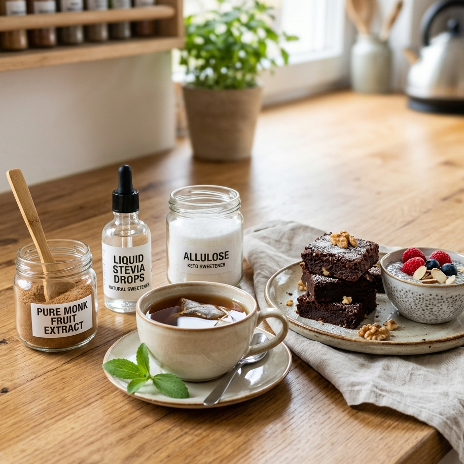 Sweeteners without Sugar Alcohols