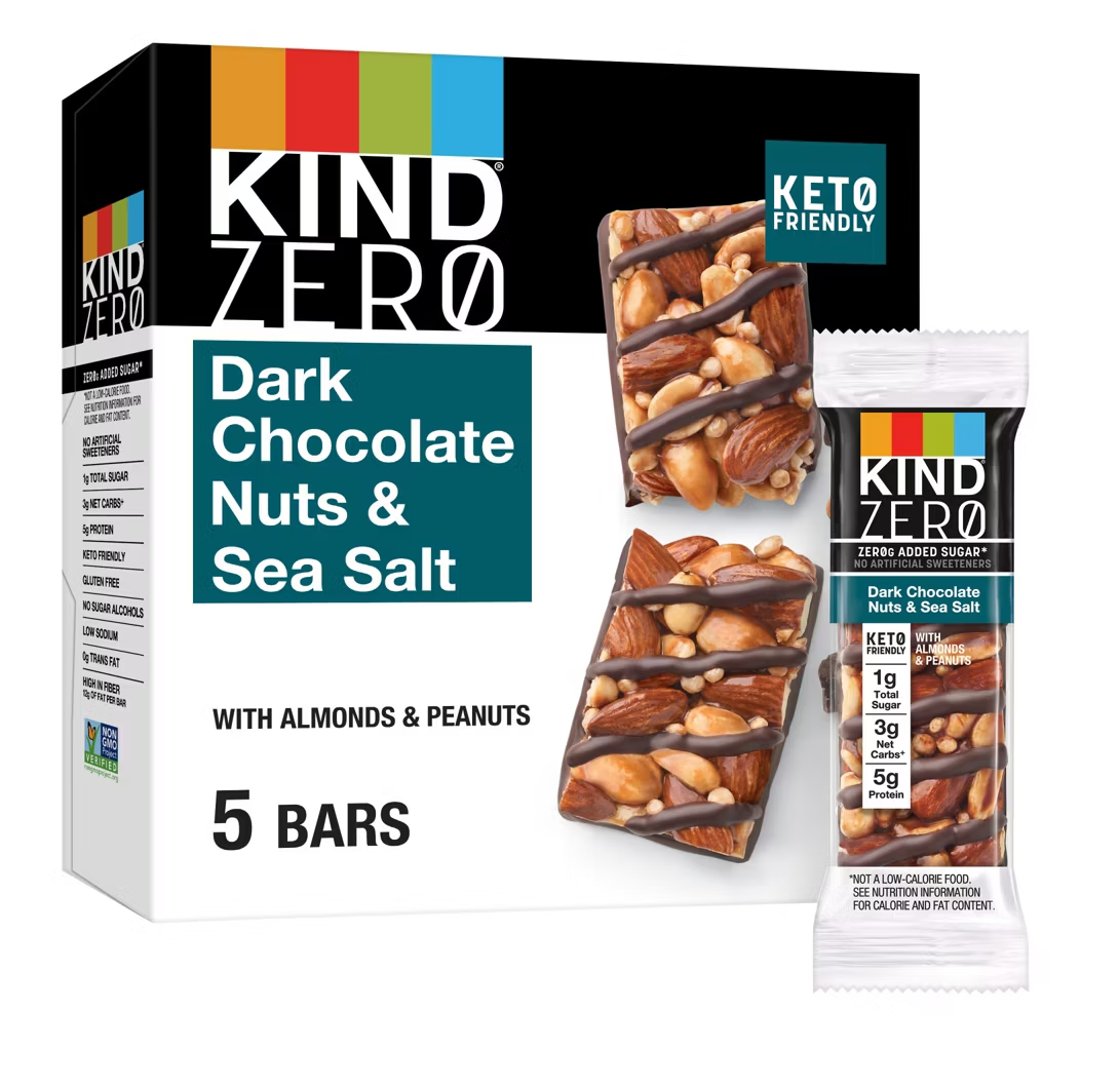 Target Keto Kind Zero Bars Dark Chocolate