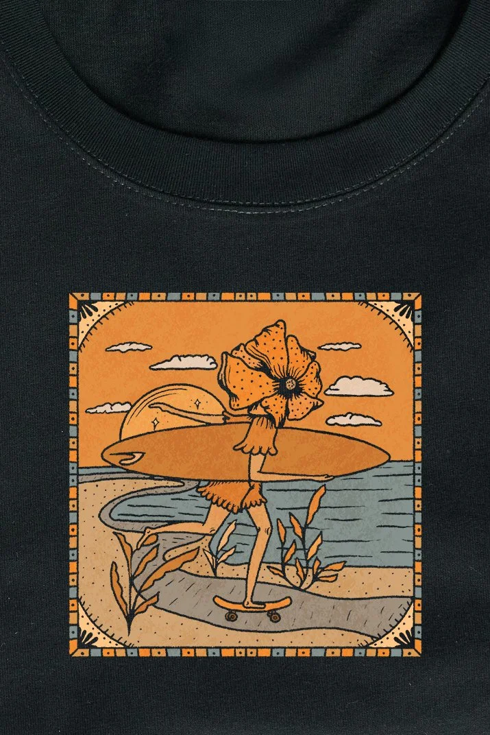 Surf Flower Tee