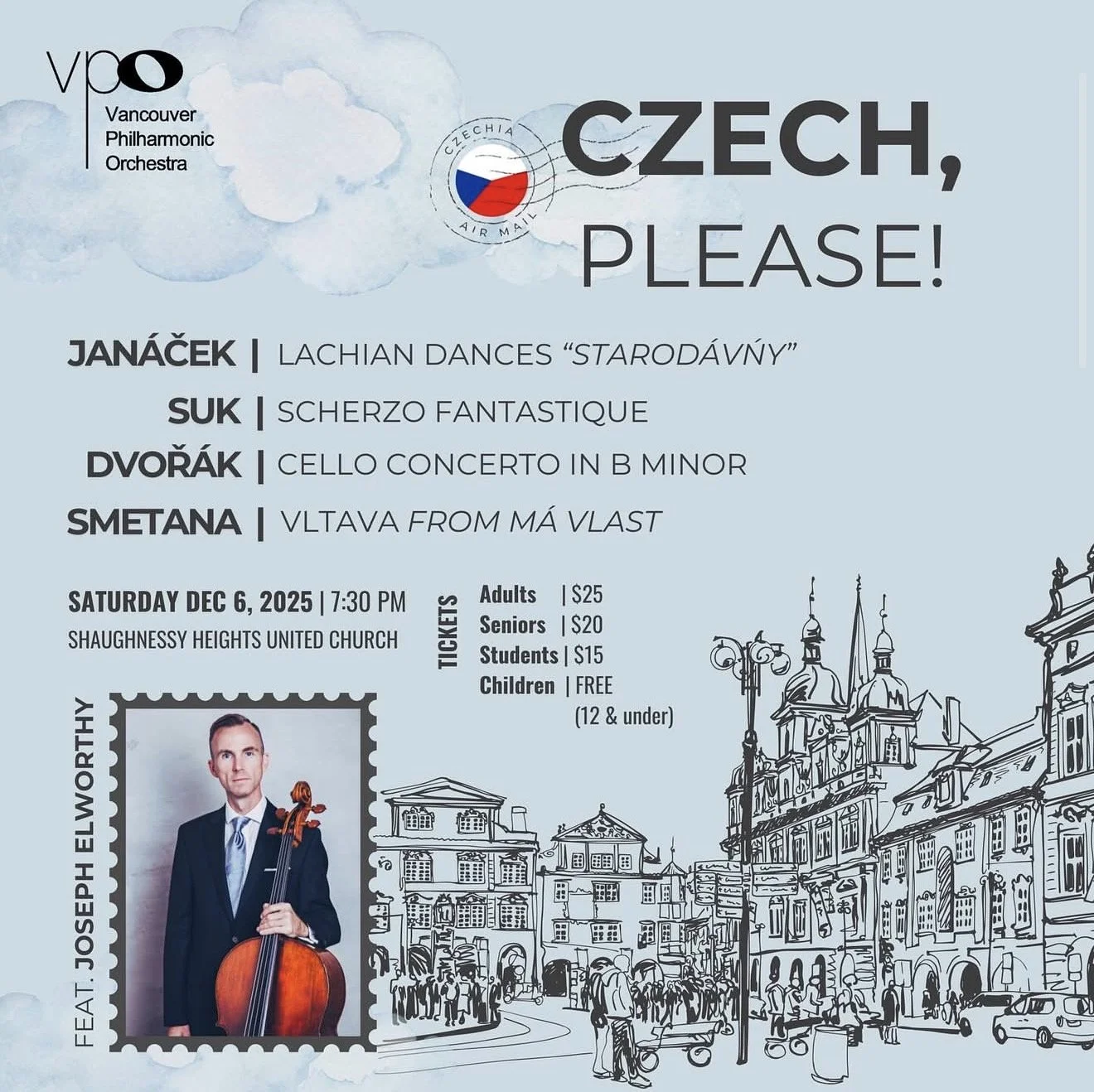 Vancouver Philharmonic Orchestra: Czech, Please!
