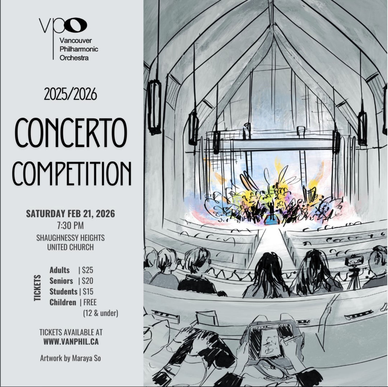 Vancouver Philharmonic Orchestra: Concerto Competition